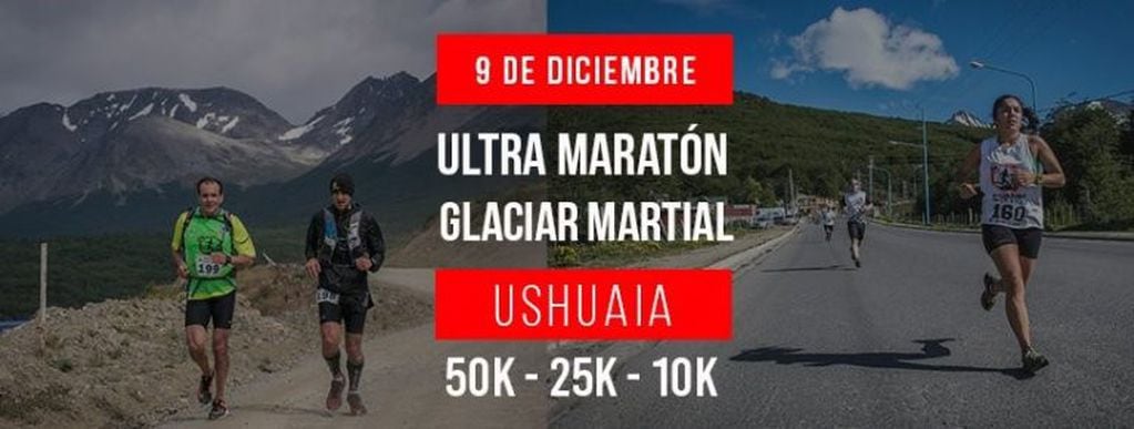 Ultra maratón Glaciar Martial 2018