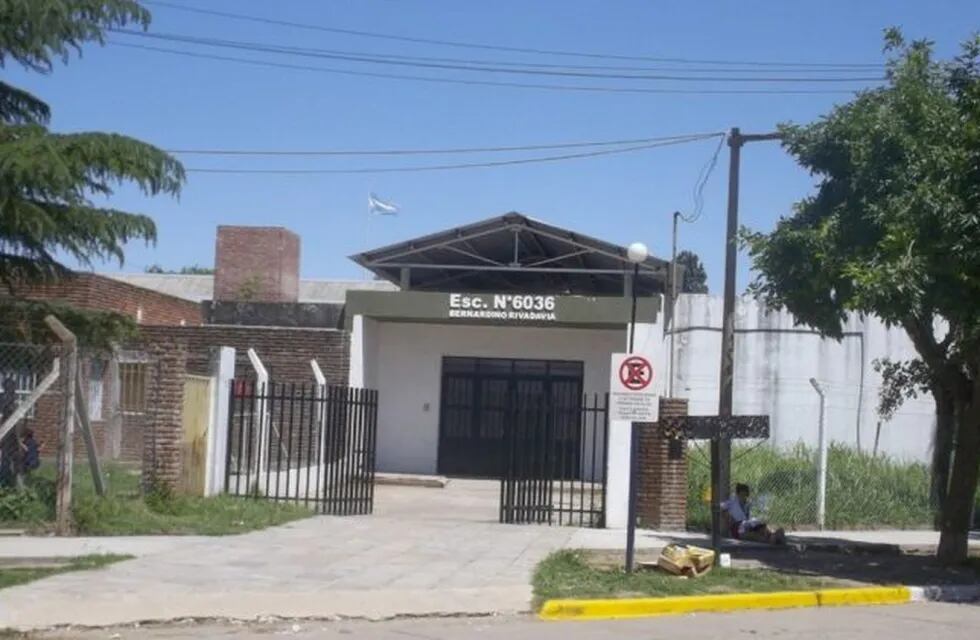 Escuela 6036 Bernardino Rivadavia de Arroyo Seco. (Street View).