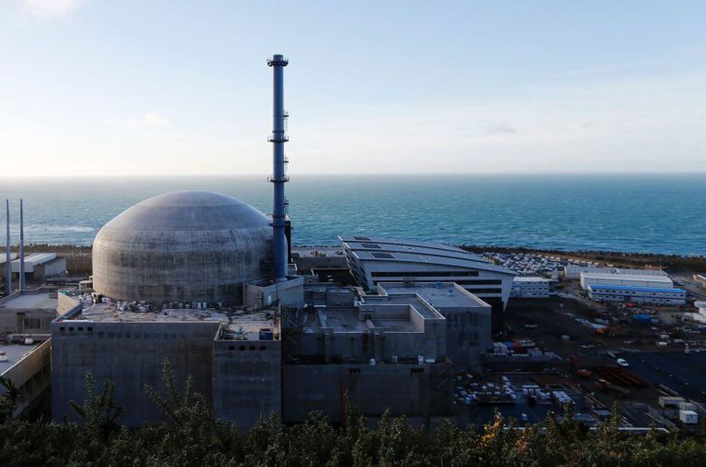 (FILES) This file photo taken on November 16, 2016 shows the reactor Flamanville 3 in the construction site of the third-generation European Pressurised Water nuclear reactor (EPR) in Flamanville, northwestern France.  

An explosion at a nuclear power st