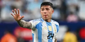 ¡Otra polémica! Enzo Fernández fue visto con una famosa argentina tras ganar la Copa América 2024