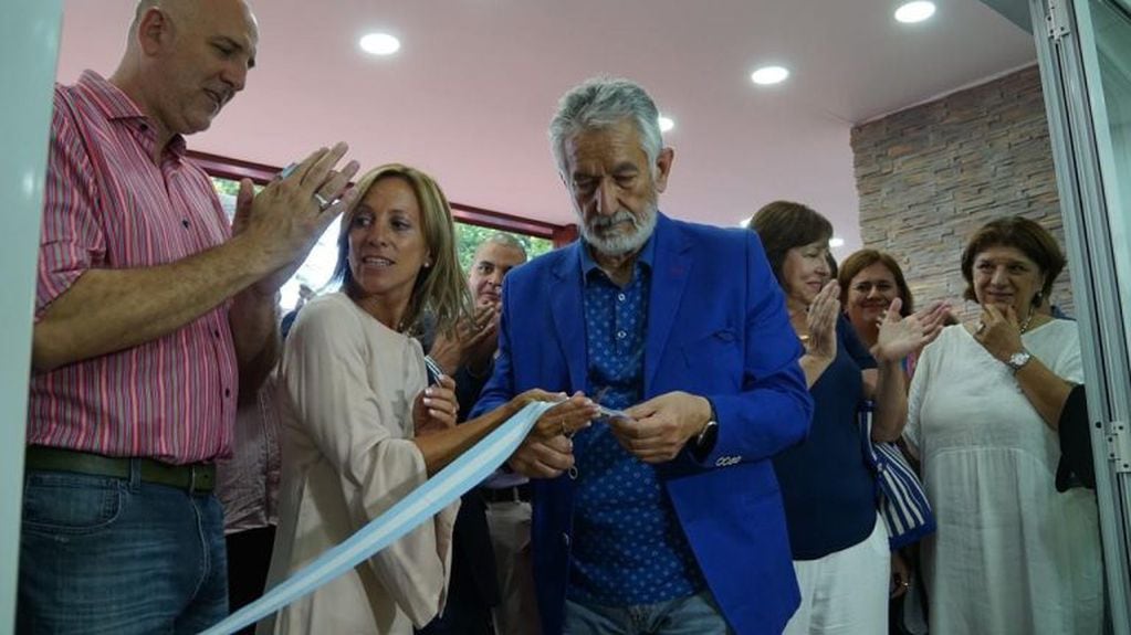 Alberto Rodríguez Saá inauguró el Hospital "René Favaloro".