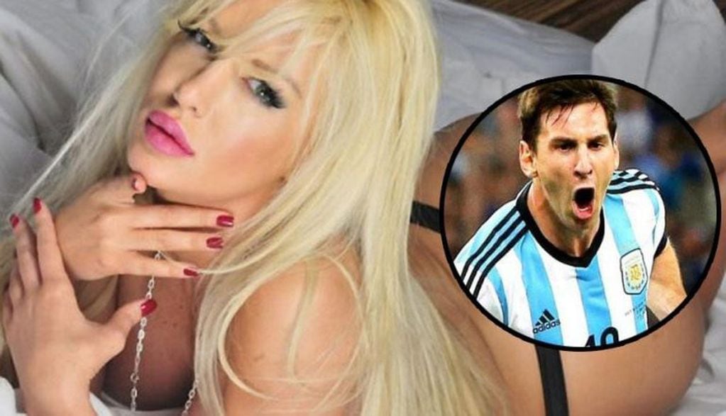Lionel Messi tuvo un romance con Luciana Salazar.