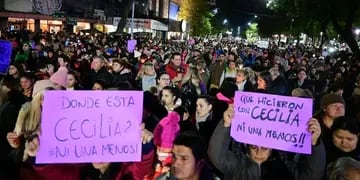 Masiva marcha en Chaco en reclamo de justicia por Cecilia Strzyzowski