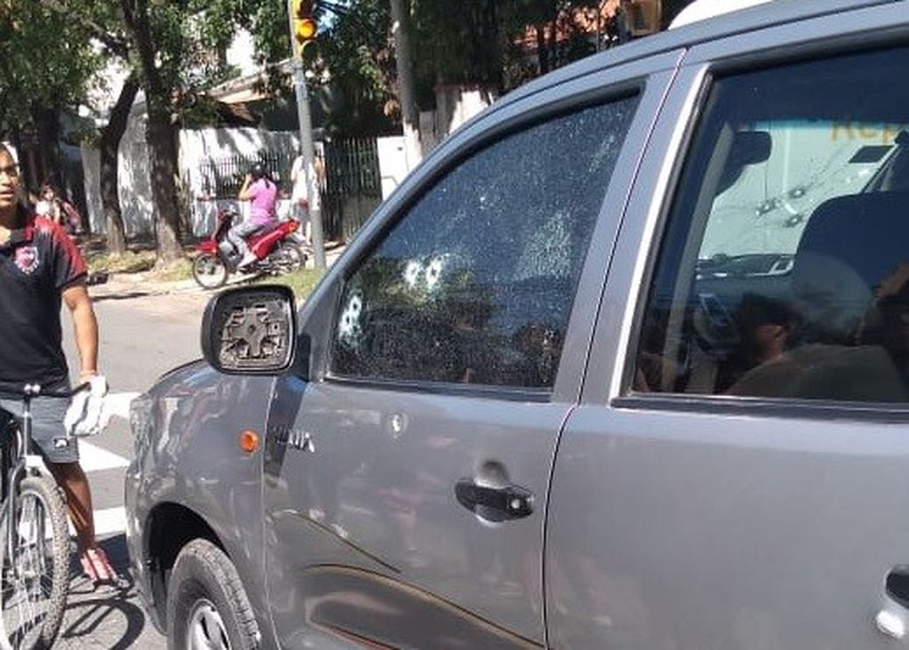 Los asesinos abrieron fuego antes de que el conductor pudiera huir o bajarse.