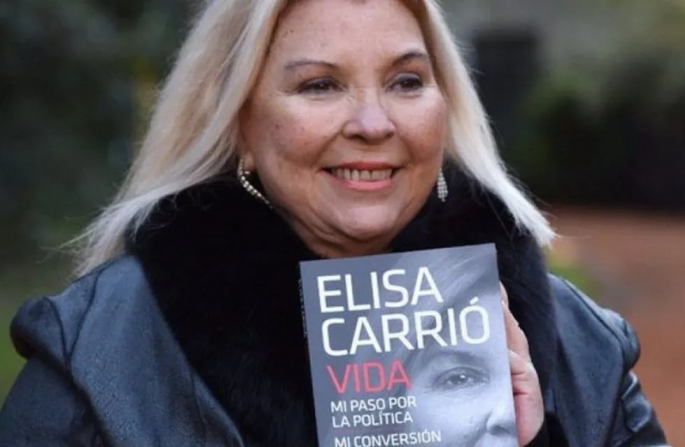 Lilita Carrió presenta su libro en su provincia natal