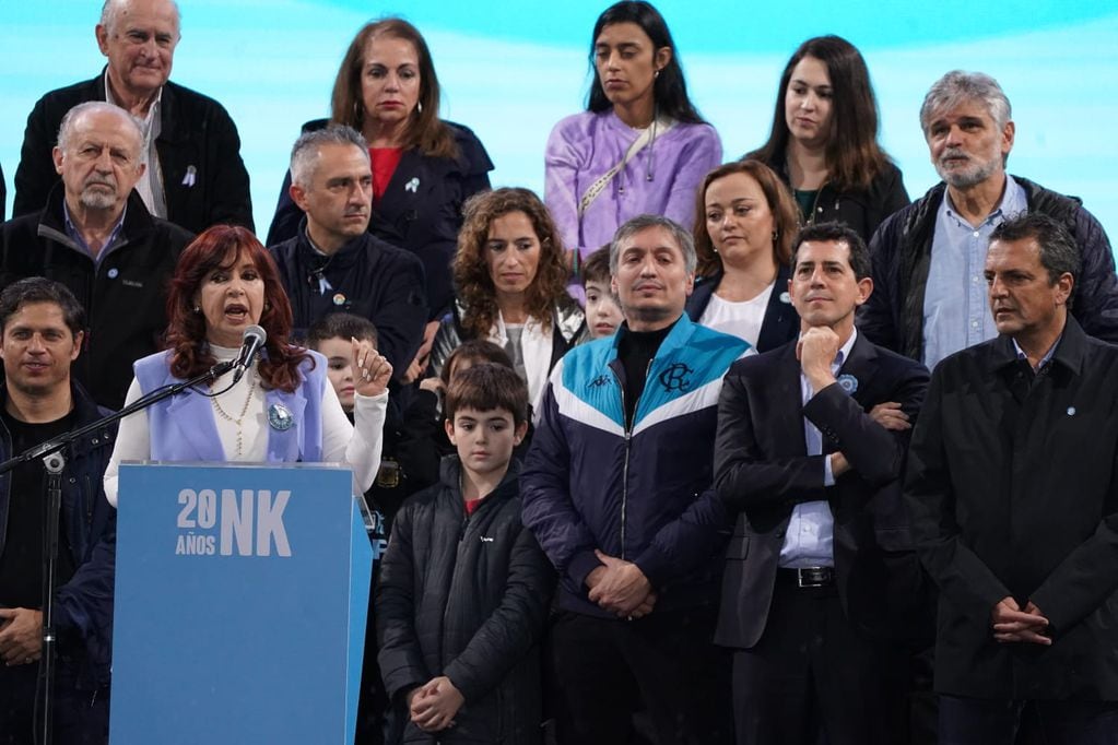 Cristina Kirchner y su descargo contra la Corte Suprema de Justicia. Foto: Clarín.