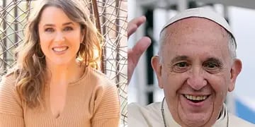 La desopilante respuesta del Papa Francisco al recibir un regalo de Malena Guinzburg