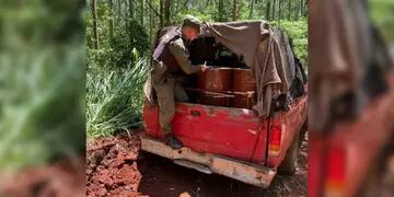 Gendarmería incautó combustible de contrabando en Eldorado