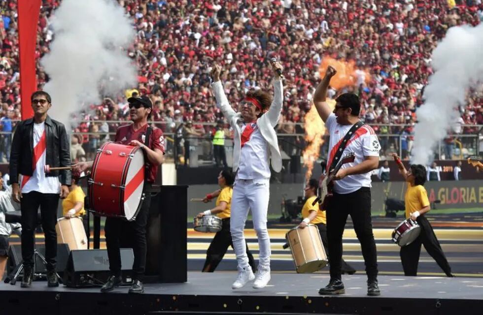 La previa de la final de la Libertadores a puro Show FOTOS Marcelo Carroll / Maxi Failla / Clarín