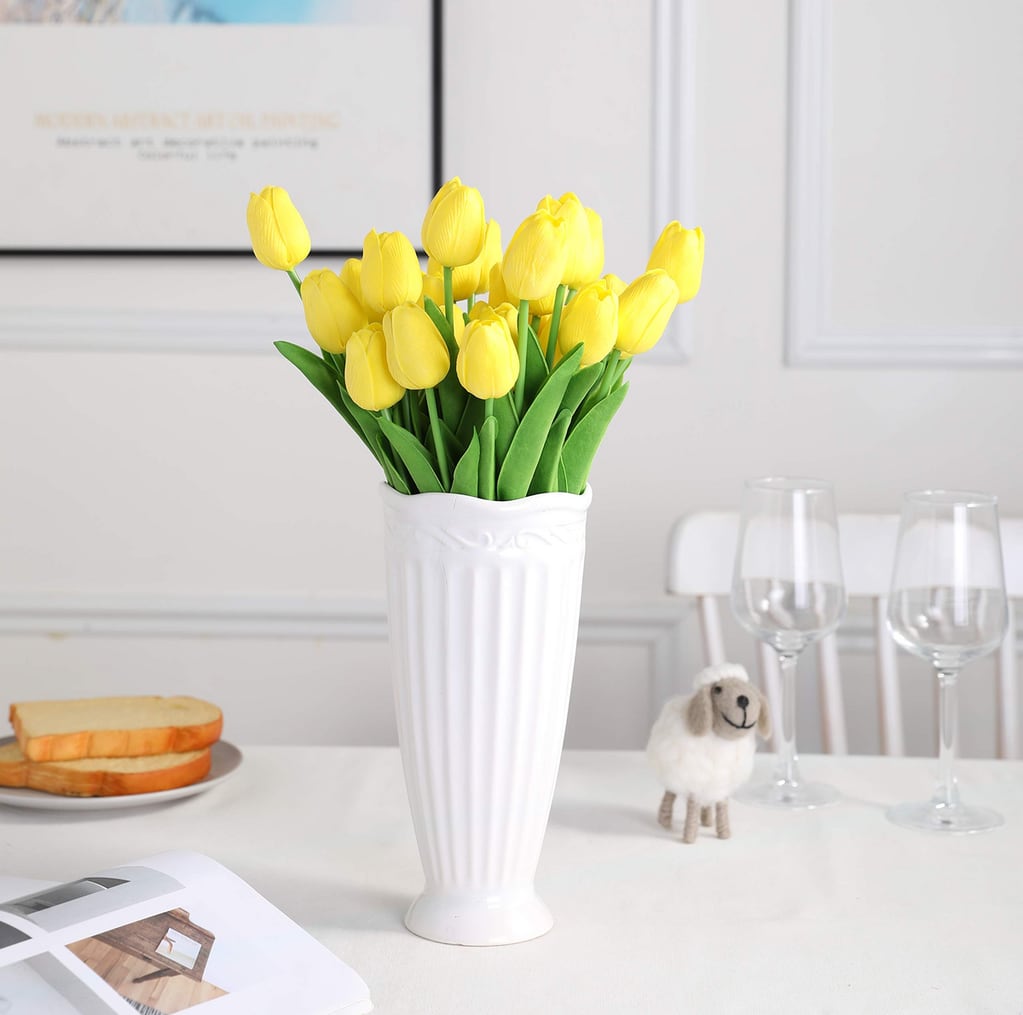 El tulipán amarillo es una de las flores que atraen a la buena suerte y el dinero