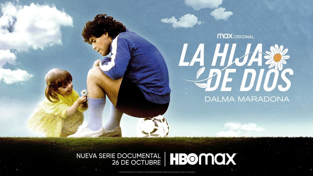 La hija de Dios, la docuserie de Dalma sobre Diego Maradona. (Gentileza Prensa HBO Max)