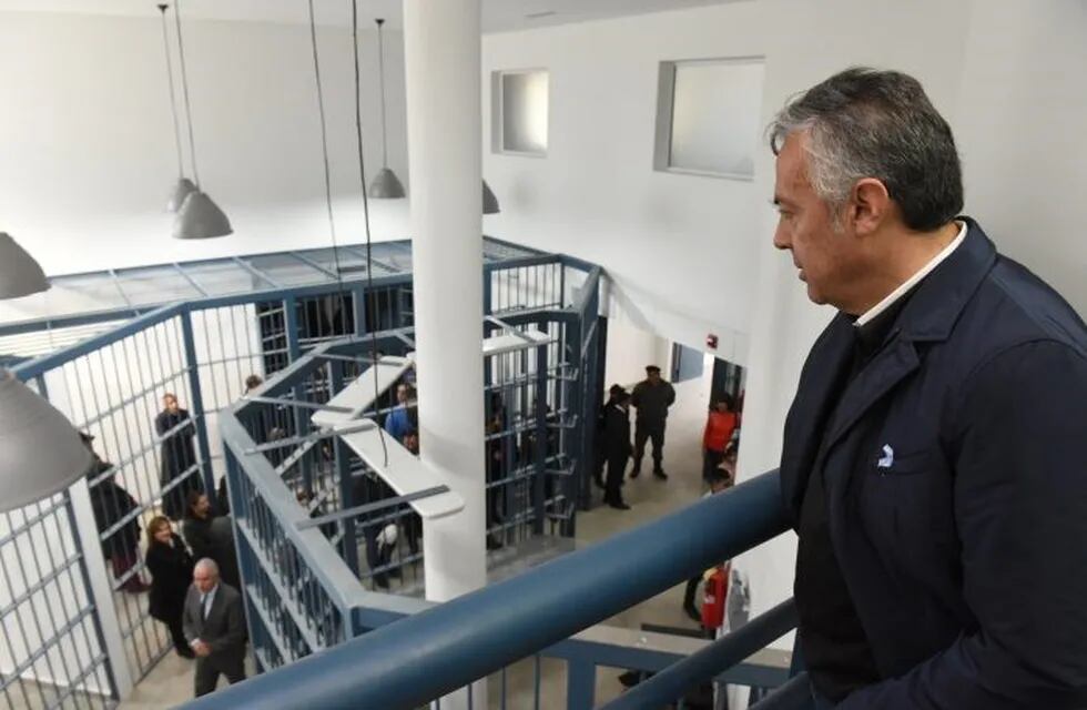 Cornejo inauguró la Unidad Penal X El Cerrito, de San Rafael (Prensa Mendoza)
