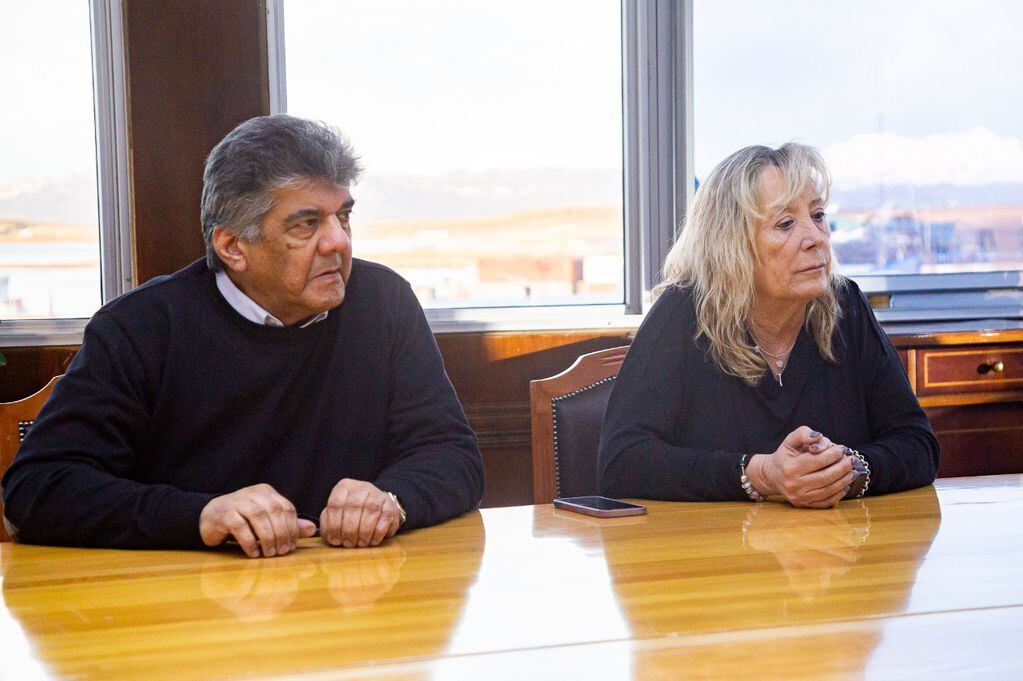 La ministra Chapperón resaltó la importancia de la obra para la localidad de Puerto Almanza.