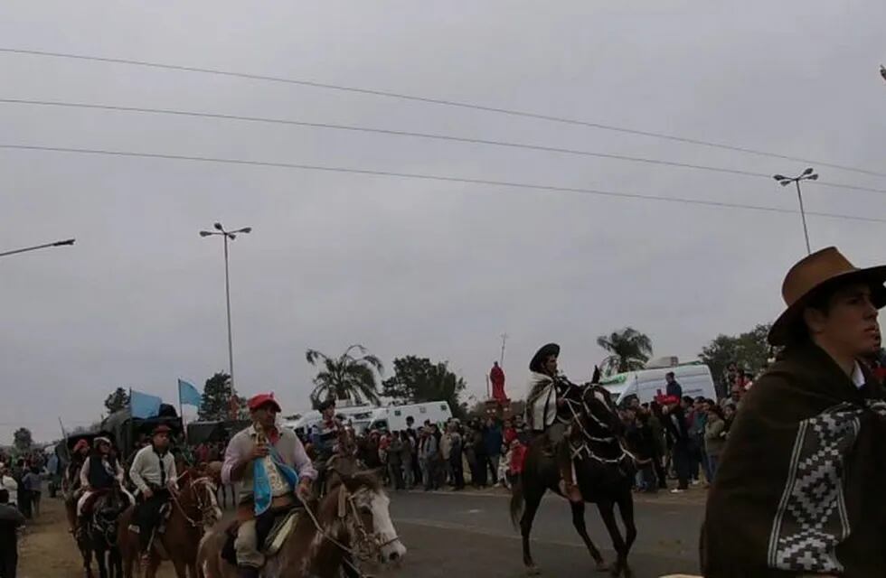 Mauricio Macri envió un saludo para los peregrinos que marchan a Itatí