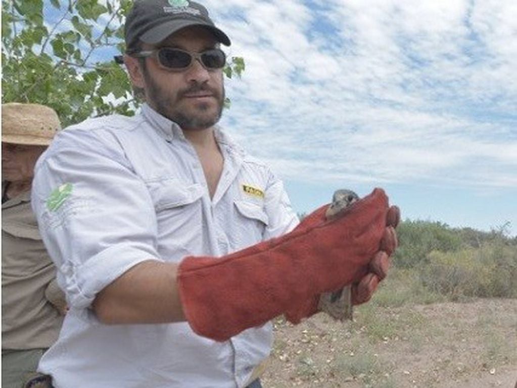 Adrián Gorrindo, el titular de Fauna Silvestre que depende de la Secretaría de Ambiente de Mendoza.