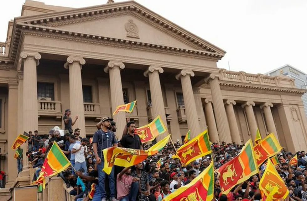 Crisis y manifestaciones en Sri Lanka