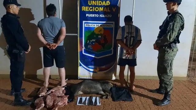 Comandante Andresito: secuestran carne faenada nativa transportada en un automóvil