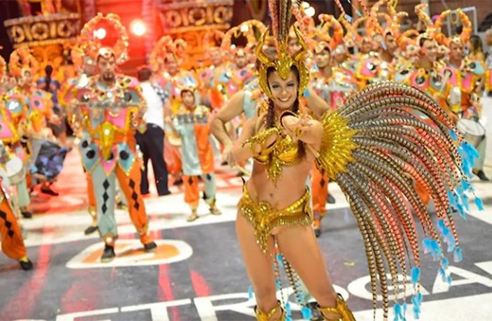 Pasista del Carnaval de Gualeguaychú (Fotos de archivo)web