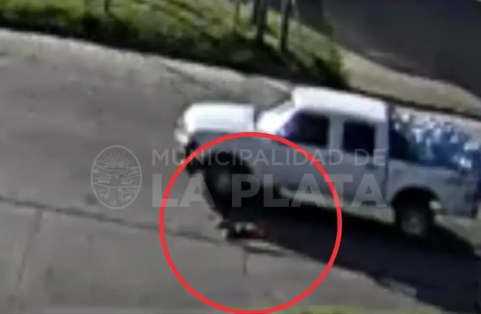 Un nene cayó de un auto en movimiento en La Plata y se salvó de milagro.