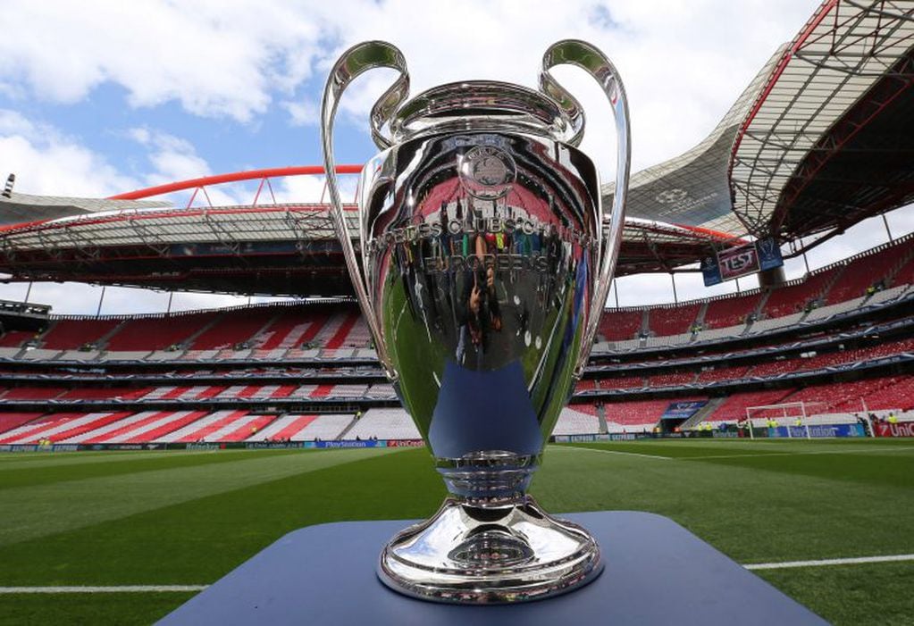 El trofeo de la Champions League. (EFE)