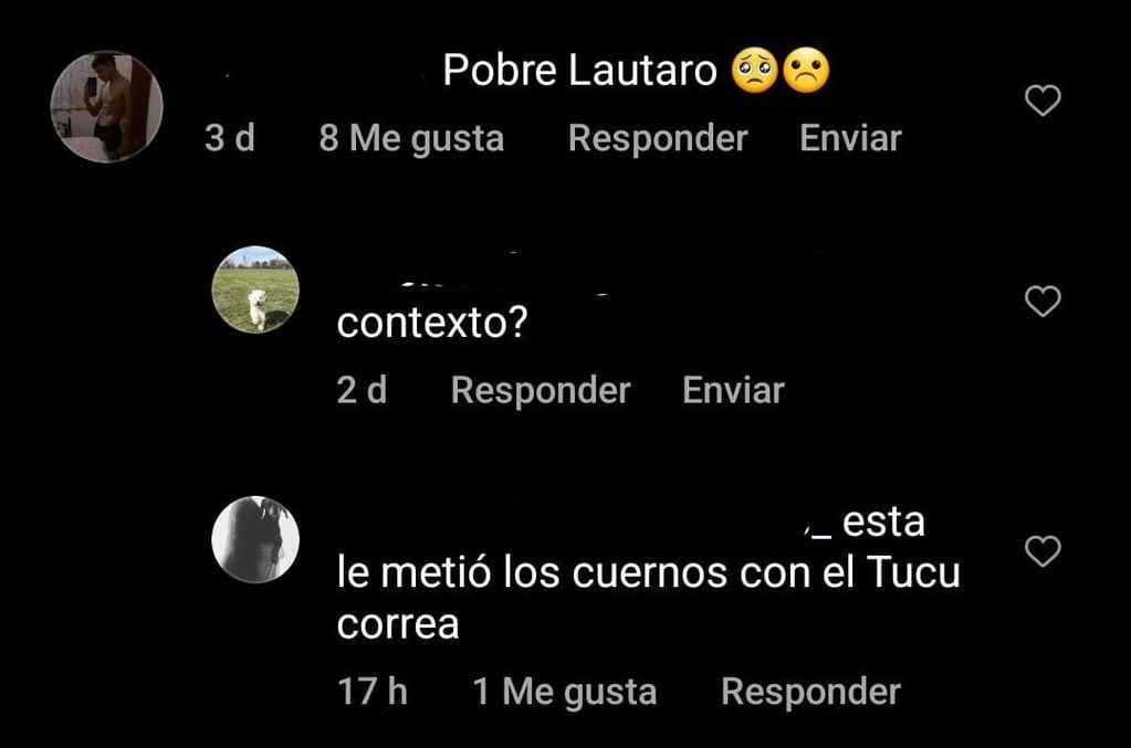 Los rumores de romance entre Agustina Gandolfo y Tucu Correa.