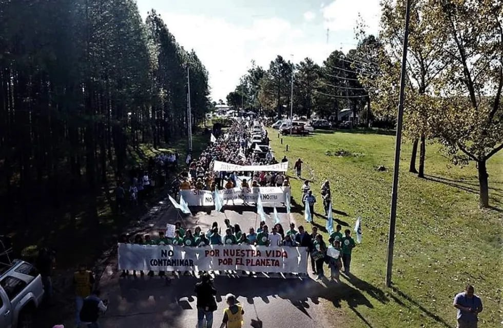 Marcha en contra UPM\nCrédito: Roberto Marchesini