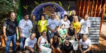 Salud Pública participó de la jornada de Plogging en Eldorado