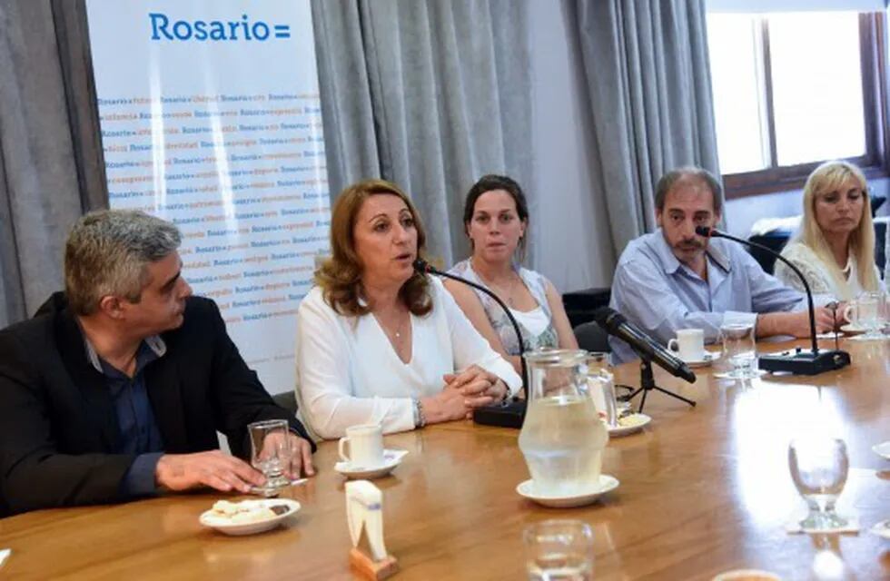 El convenio se firmó este miércoles en la sede del municipio. (Municipalidad de Rosario)