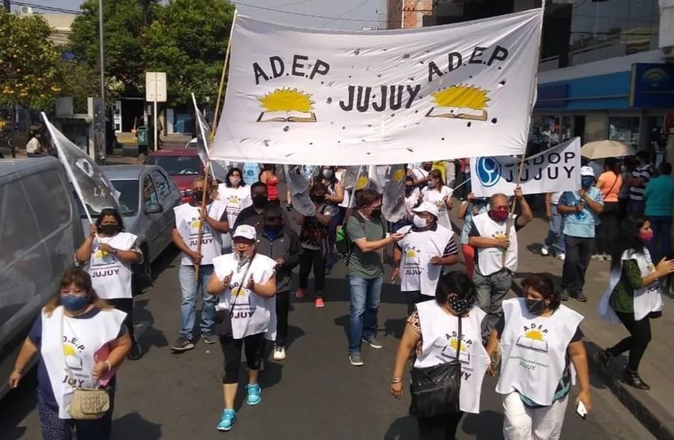ADEP anunció una movilización para el lunes 1 de febrero en San Salvador de Jujuy.