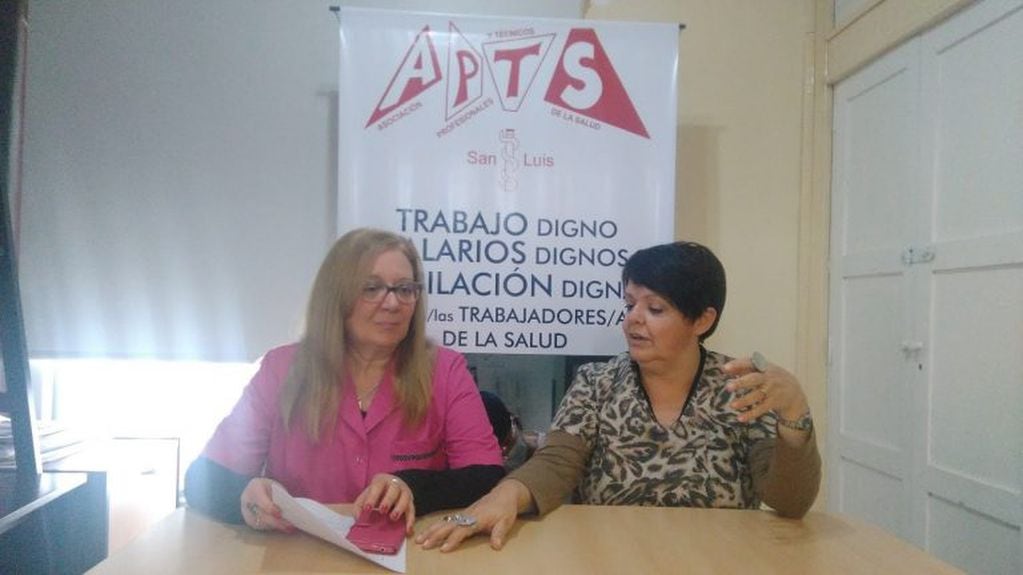 Ana Lía Trifiró, APTS de San Luis.