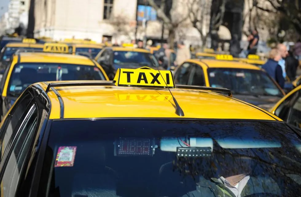 Taxis en Rosario.