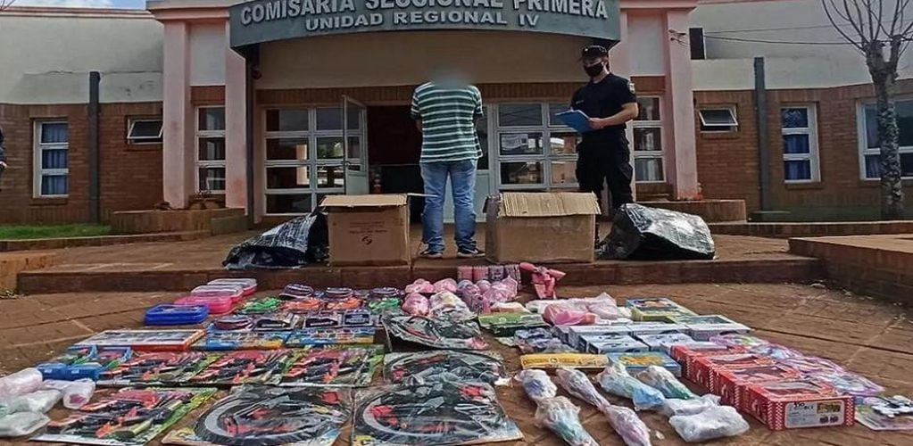 Varios operativos en la zona Norte provincial lograron desbaratar contrabando de objetos .