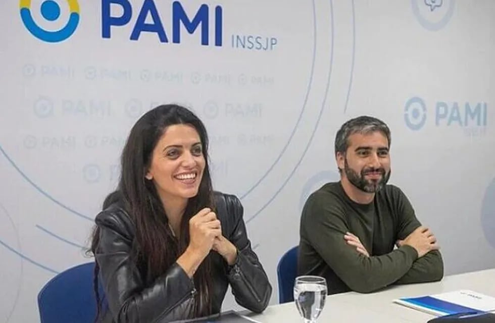 Luana Volnovich y Martín Rodríguez, quien estaría detrás del desvío de fondos de PAMI.