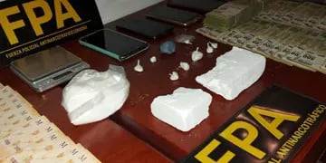 Cocaína incautada en Córdoba
