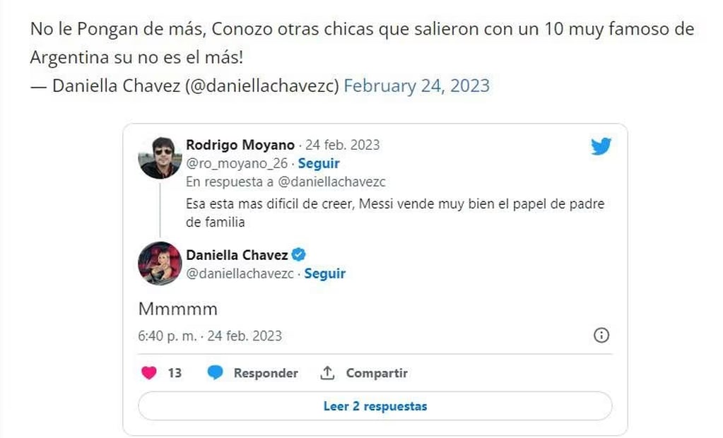 La top chilena insinuó que Lionel Messi le fue infiel a Antonela Roccuzzo