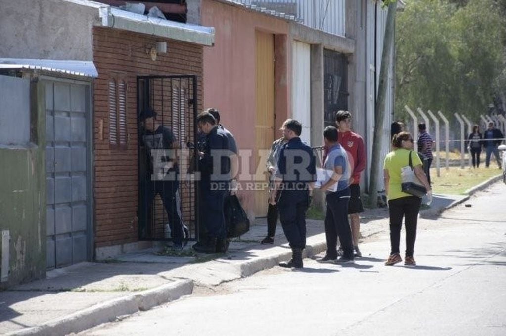 Femicidio en San Luis. Foto: El Diario de la República.