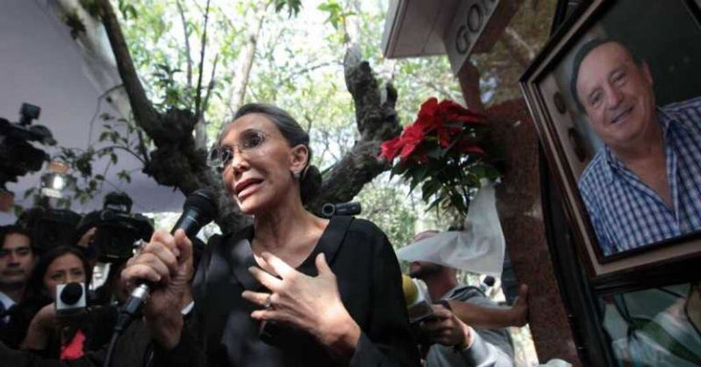 Florinda Meza habló con los medios de comunicación en el aniversario de la muerte de Roberto Gómez Bolaños