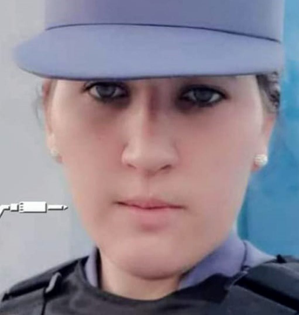 Gabriela Celes, la agente de la policía de Formosa que falleció al perder el control de la moto