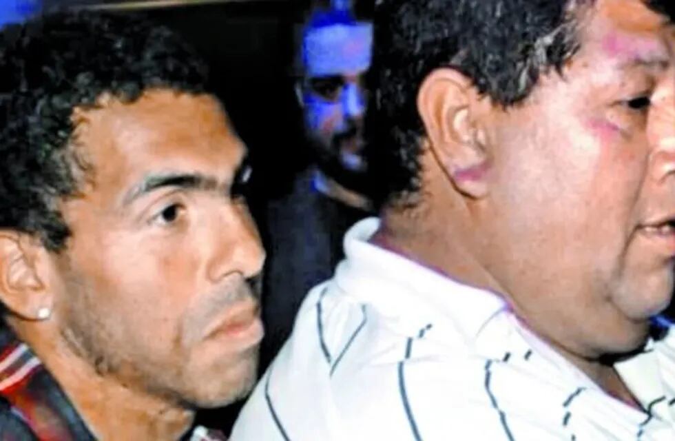 Carlos Tevez y su padre