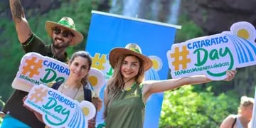 #CataratasDay: celebración por los 10 años de las Cataratas del Iguazú como Maravilla Natural del Mundo