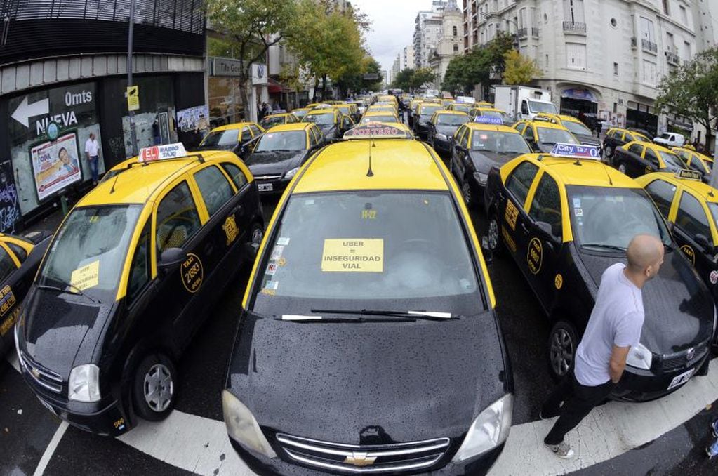 Movilización de taxis (DYN)