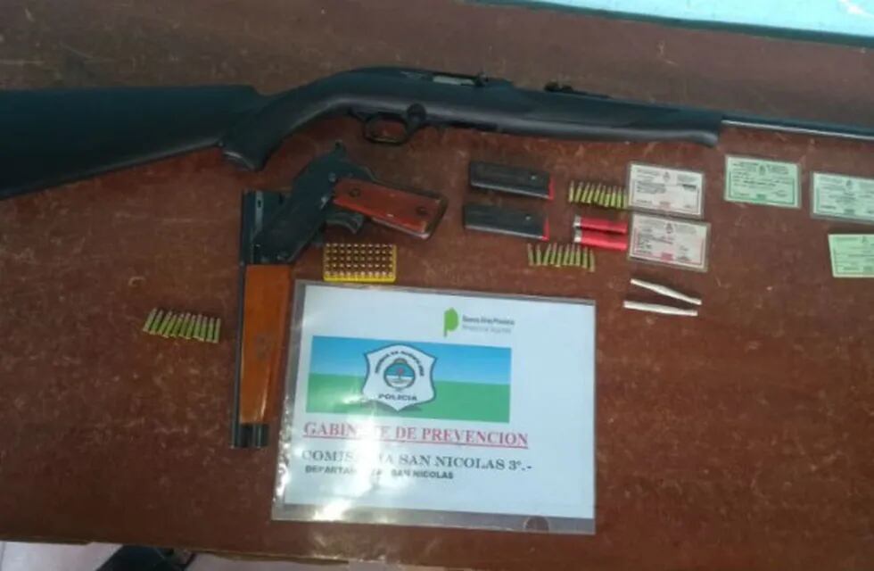 secuestro de armas allanamiento Las Palmas