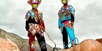 Diablos de carnaval, en Jujuy.