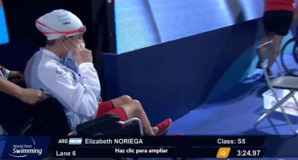 Elizabeth Noriega nadadora Arroyito