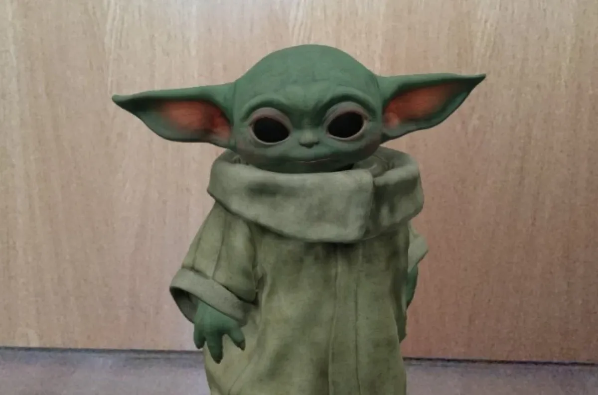 Baby Yoda, realidad aumentada de Google