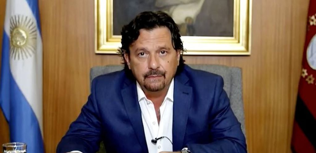 El gobernador de Salta, Gustavo Sáenz.