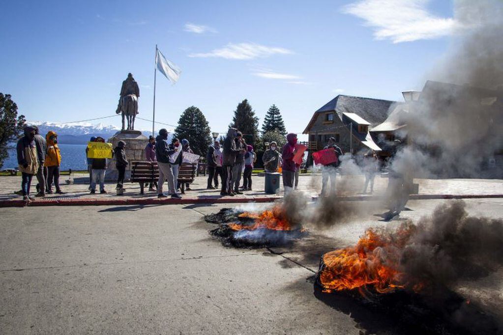 Protestas en Bariloche (ElCordillerano)