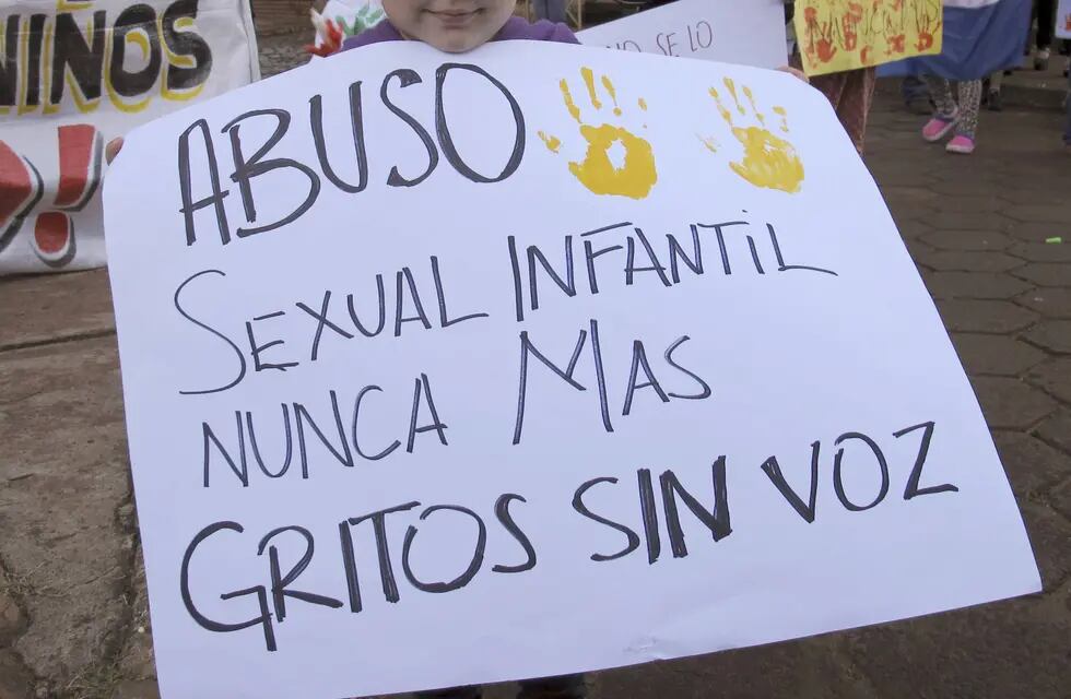 ABUSO SEXUAL. Manifestación en contra del abuso sexual contra niños y niñas. Imagen ilustrativa.