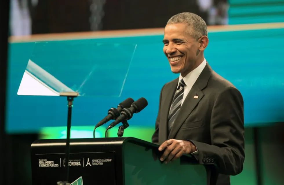 El expresidente de Estados Unidos, Barack Obama, visitó Córdoba para la Cumbre de Economía Verde.