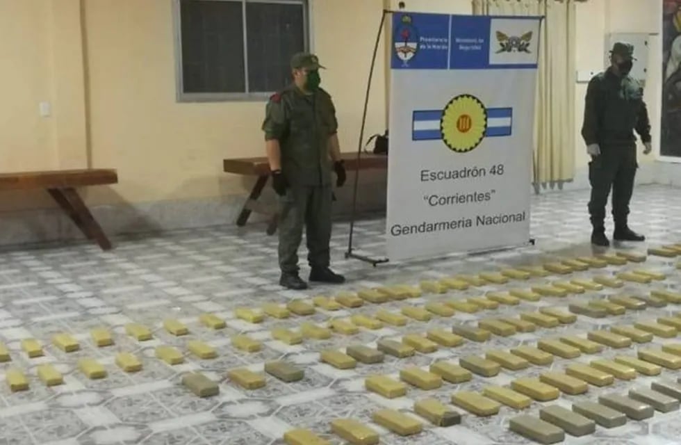 Importante cargamento de marihuana fue encontrado en Itatí.